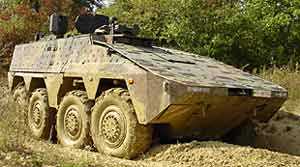 highly protected BOXER vehicle