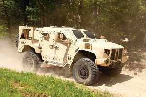 The L-ATV offers advanced troop protection against IEDs and other battlefield threats