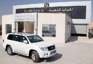At the exhibition IDEX 2013 Golden Security Ltd. presented armored Toyota Land Cruiser 200