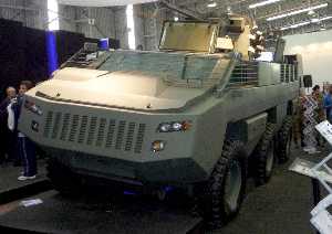 Paramount unveils Mbombe IED-protected armoured vehicle