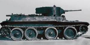 Soviet BT-5 fast tank