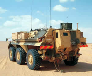 FOX NBC reconnaissance vehicle