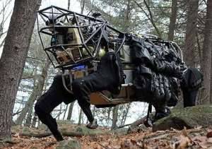 DARPA has developed the LS3 four-legged semi-autonomous robot, dubbed AlphaDog