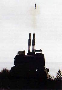 AMOS 120 mm mortar system
