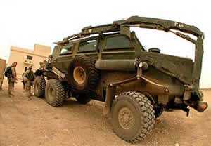 Armored Buffalo mine-protected vehicle