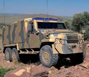 General Dynamics European Land Systems presents the new EAGLE 6X6 at EUROSATORY 2012