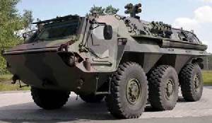 Diehl BGT Defence MAPS Mutual Active Protection System on Fuchs