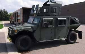 Ceradyne Debuts HMMWV RECAP Candidate at Modern Day Marine