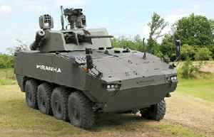 General Dynamics European Land Systems presents the new PIRANHA Class 5 and the DONAR at IDEX 2011