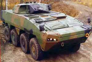 Patria Delivers the First Slovenian Configuration AMV Vehicle Ahead of Schedule