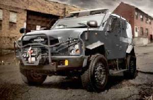 Oshkosh Defense Introduces SandCat Tactical Protector Vehicle in Latin America at LAAD 2011