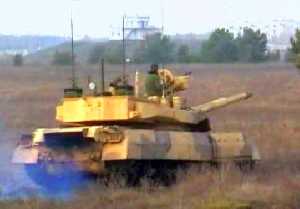 T-55AGM tank fitted with Garant system