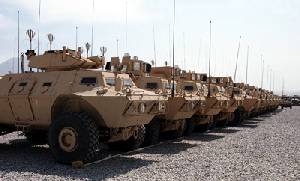 Textron Receives Order for 71 More MSFVs for the Afghanistan National Army 