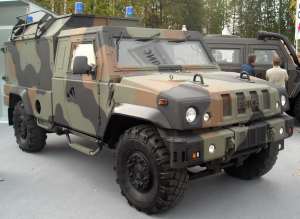 Iveco LMV Рысь салон