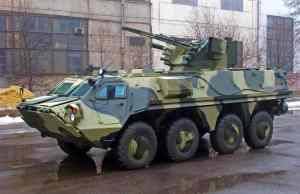 Министерство обороны Украины приняло на вооружение бронетранспортер БТР-4Е