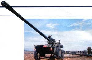 APU SBT калибра 155 мм с длиной ствола 52 калибра