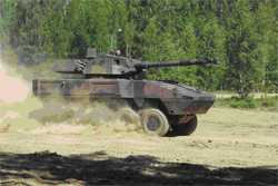 Patria AMV с башней CT-CV