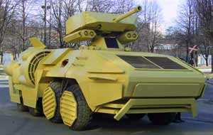 Фантастическую боевую машину для Бондарчука сделали украинские танкостроители